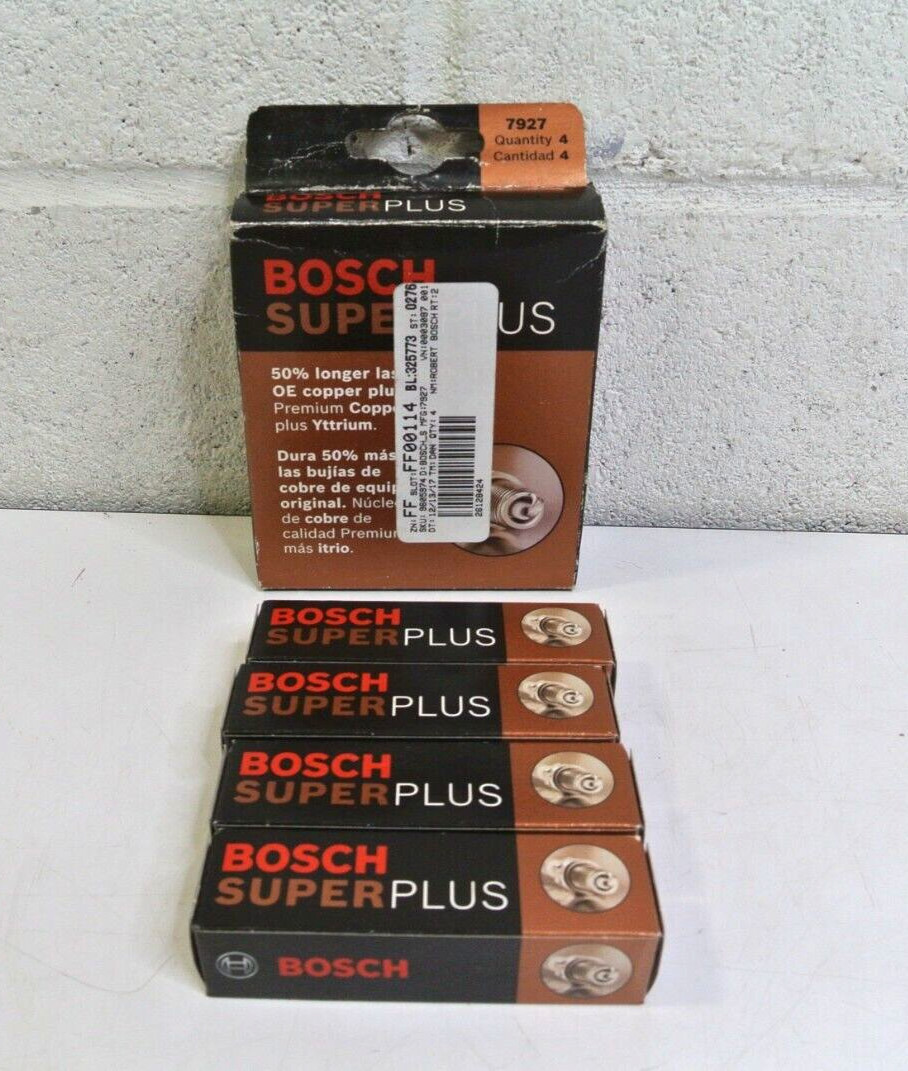 BOSCH SUPER PLUS 7927 SPARK PLUGS PACK OF 4