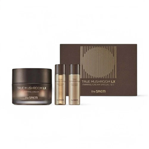 The Saem True Mushroom LX Firming Pro Ampoule Special Set 3 pcs #dau