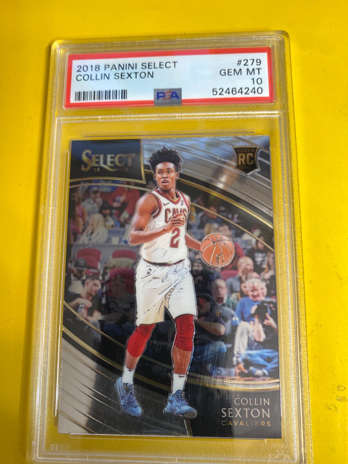 DA91558  2018-19 Select #279 Collin Sexton  RC  PSA 10