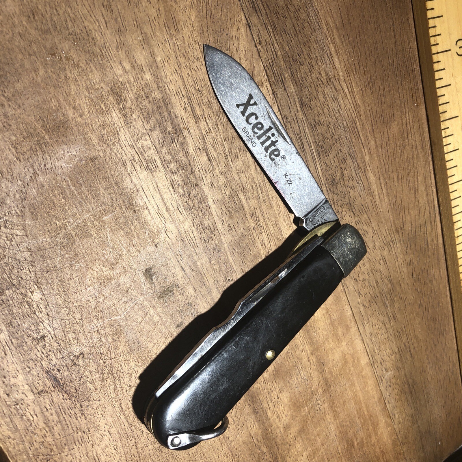 Camillus K22 XCELITE USA Electricians Folding Pocket Knife New York
