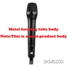 1 set Microphone Housing for Sennheiser SKM5200 Wireless Mic Black Champagne