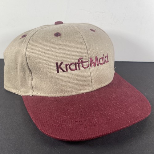 Gorra de béisbol con logotipo KraftMaid sombrero hebilla ajustable cuatro estaciones marca algodón usada en excelente estado - Imagen 1 de 5