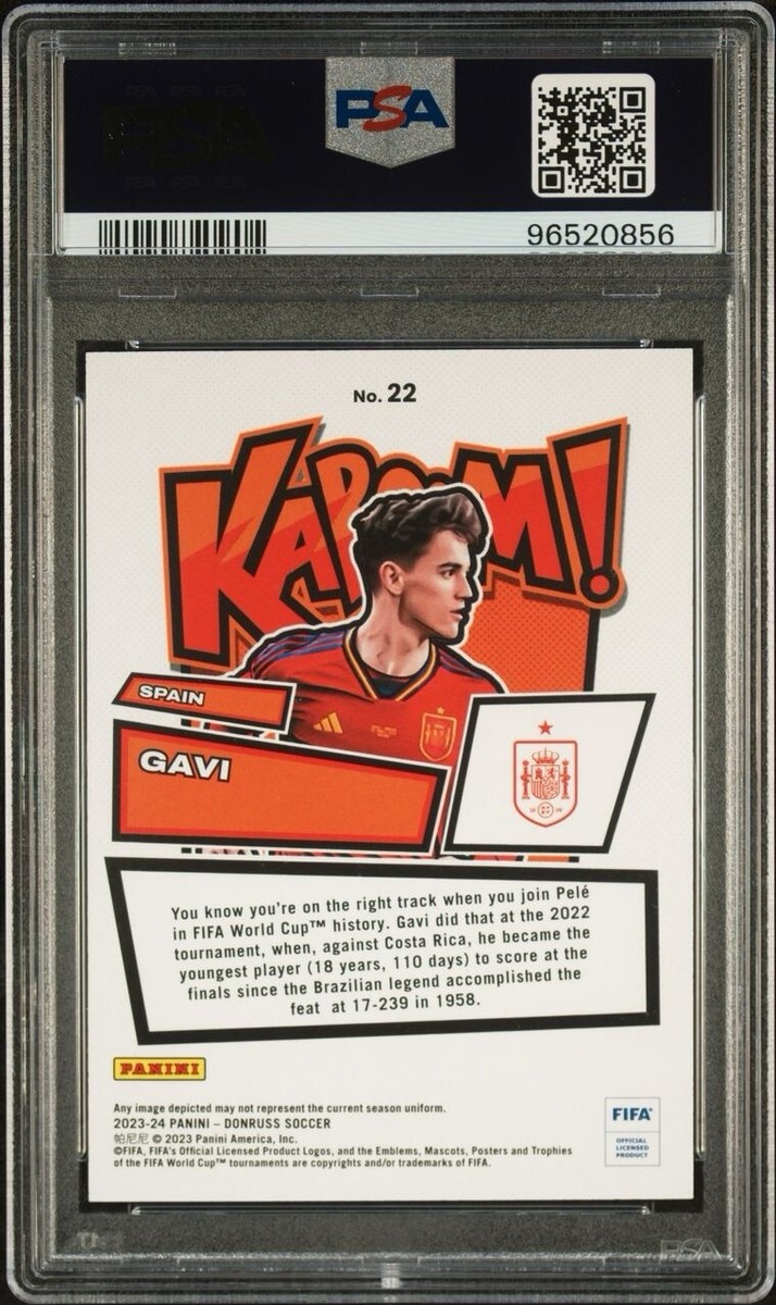 PANINI DONRUSS KABOOM! ベッカム　カード　PSA　トレカ 2021-22 Panini Donruss Road to Qatar - Kaboom! Luka Modric