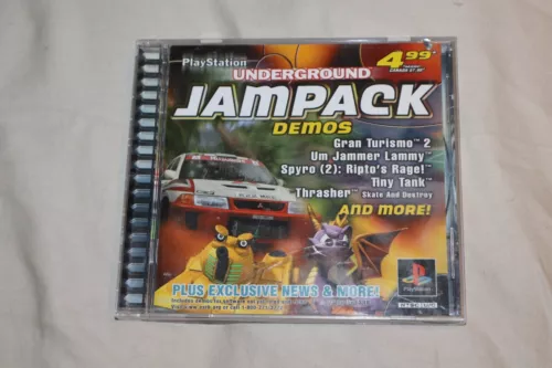 PlayStation Underground Jampack: Winter '99 (Sony PlayStation 1) PS1 COMPLETE