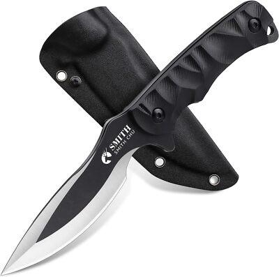 SMITH CHU Jagdmesser Feststehend Klinge Scharf Bushcraft Messer Survival Outdoor