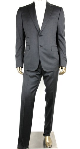 Nuovo Gucci Uomo Grigio Scuro Lana Signoria Abito 2 Bottoni 1 Sfiato 221536  1160 | eBay