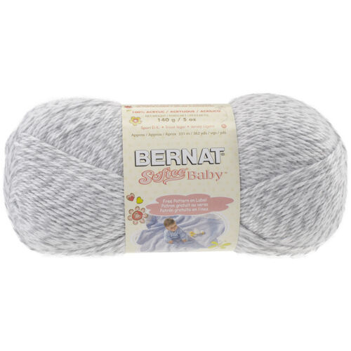Spinrite Bernat Softee Baby Yarn - Solids-Grey Marl, 166030-30045  57355339255 | eBay