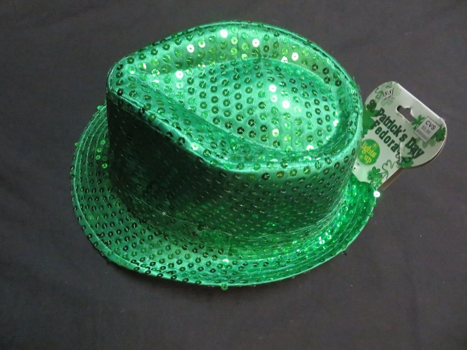 (1) Sombrero Fedora Temporadas Pequeñas Día de San Patricio Foto 2 de 2