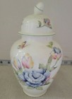 Aynsley Bone China England - Celeste Pattern Large Ginger Jar w/ Acorn Lid — photo 3