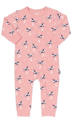 BNWT Kite Baby Hey Diddle Rose Romper Sleepsuit Organic Cotton 12
