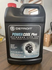 Diesel Engine Coolant/antifreeze 100% Detroit Diesel one U.S gallon