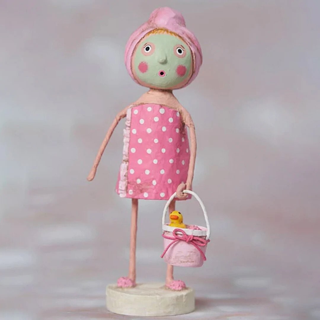 Lori Mitchell SPA DAY Easter Spring Summer Collectible Figurine NEW 15516