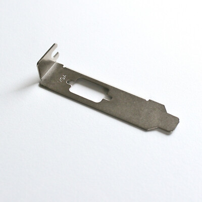 Low-Profile Slotblech Slotblende VGA-COM-Port seriell Blende  Abdeckung Bracket
