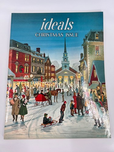 Christmas IDEALS Magazin 1977 Vintage Ausgabe November Band 34, Nr. 6 EUC