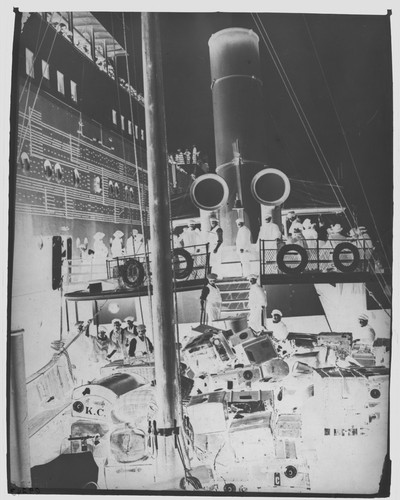 Negativo foto film bauli carico olimpico 1912 RMS Titanic o nave sorella #3 - Foto 3 di 3