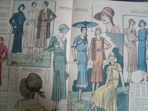 OLD MAGAZINE "LE PETIT ECHO DE LA MODE" 1930 - Picture 2 of 4