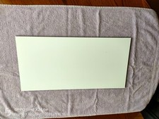 Acrylic splashback tiles 600x300x4 mm. Colour white 36 sqm