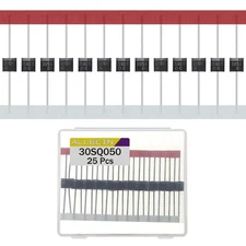 25Pcs 30SQ050 Schottky Rectifier Diode 30A 50V Blocking Bypass Barrier... 