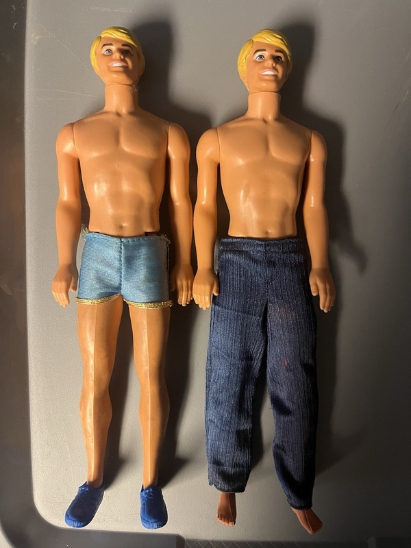 Lot Of 2 1960’s Ken Dolls (Barbie’s Boyfriend)