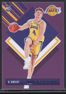 2024-25 Hoops #294 Dalton Knecht Purple Rookie RC Lakers