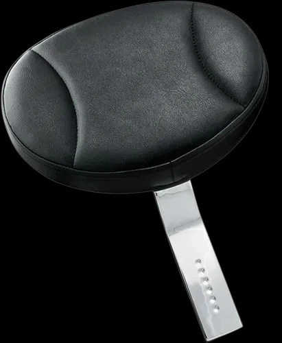 Respaldo conductor Kuryakyn vinilo negro con cremallera Harley Road Glide 98-21 Foto 3 de 4