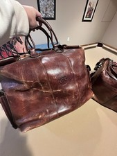 Vintage Italian Leather Bags From Florence Italy GORGEOUS