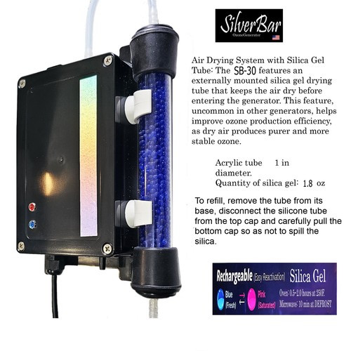 OZONE MACHINE Water, For Outdoor Use, Continuous use 24/7, Waterproof. - Afbeelding 3 van 9