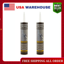 Concrete surfaces Crack Sealant 10 Oz Repair Cement Masonry Stucco For Caulk Gun
