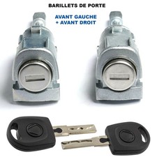 Barillet Serrure de porte gauche et droite pour Bora Golf 4 Fabia Octavia Polo