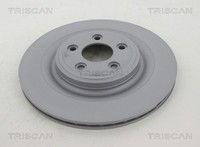 2X Triscan Bremsscheibe 8120 101085C FüR Jaguar XF 1 X250 XJ X351 XK 2 X150 X350