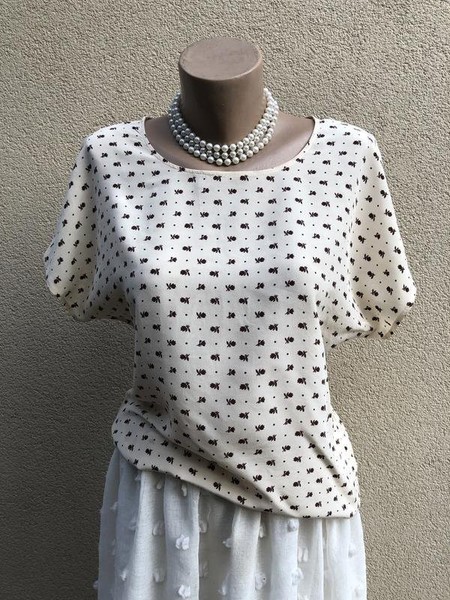 Women Max Mara Shirt Multicolor Silk 40 / L / 48