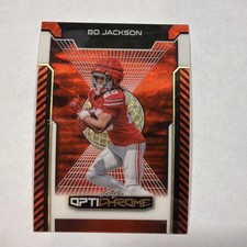 2025 Leaf Optichrome Bo Jackson Red 1/1