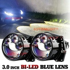 3.0 Blue Laser Led Headlight 122w Bi Led Projector Lens Universal Retrofit