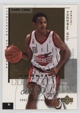 2002-03 Upper Deck Honor Roll Rookie 485/1999 Tito Maddox #124 1l5d