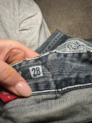 Guess Jeans Womens 28 Gray Daredevil Bootcut Stretch Pockets - Picture 6 of 10