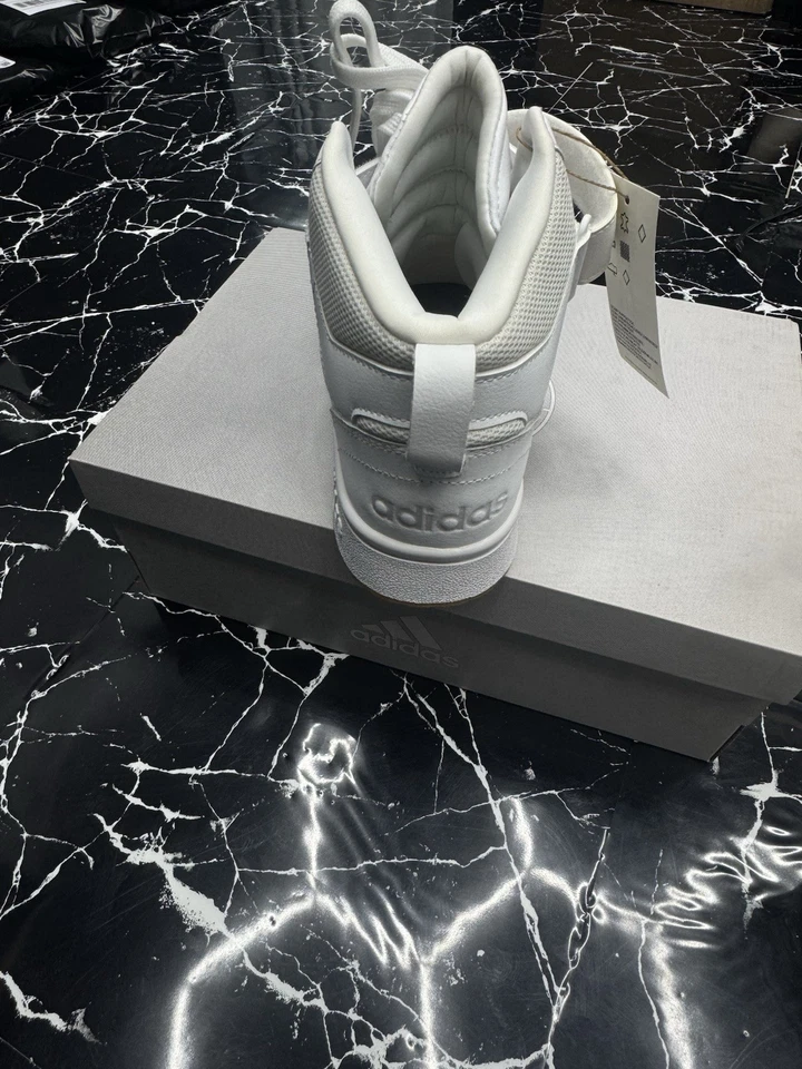 Adidas женщин Postmove средний белый фиолетовый Cloudfoam супер баскетбольные кроссовки - Изображение 2 из 4