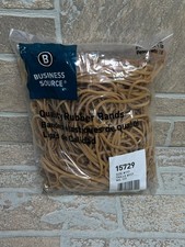 Business Source Quality Rubber Bands Size 117, 7" x 0.1", 1 Pounds NEW