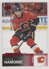2019-20 Upper Deck Overtime Red Foil 52/99 Travis Hamonic #18 0dg