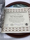 Knowles Kevin Daniel Bird Wall Decor Framed Collector Plates Lot Of 3 w/COA — photo 5
