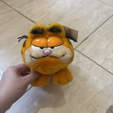 Vintage Garfield The Cat 1978, 1981 Stuffed Animal Plush Fun Farm San Francisco