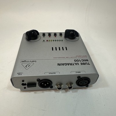 BEHRINGER TUBE ULTRAGAIN MIC100 Unit | eBay