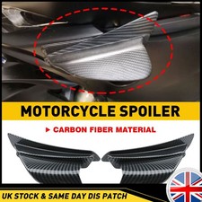 Motorcycle Side Winglet Wind Spoiler Air Deflector For Kawasaki KTM Matte Black
