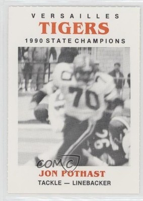 1991 Versailles Tigers 1990 State Champions Jon Pothast #70 0q3