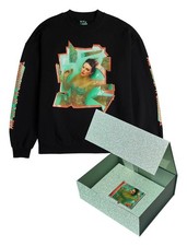 Taylor Swift THE LIFE OF A SHOWGIRL CREWNECK SWEATSHIRT BOX SET Size MEDIUM