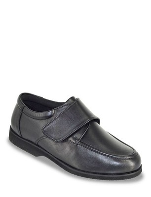 Herren Lederschuh, weite Passform & Tastverschluss von Chums