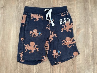 Baby Gap Hose kurz Blau Shorts Gr. 3 Y T Ca. 98 Krake Toddler