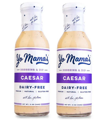 Yo Mama's Caesar Dairy Free Dressing & Dip 2 Pack