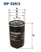 ÖLfilter Filtron OP 526 3 FÜR VW MotorÖLfilter SchmierÖLfilter