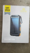Safe Speed Outdoor Protection Solar Power Bank BRAND NEW 10000mah