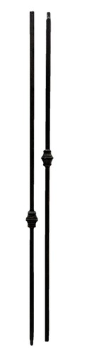 Menge 2 44” x 5/8” Öl-gerieben Bronze Einzel Achsschenkel Baluster, hohl {E8} - Bild 1 von 12